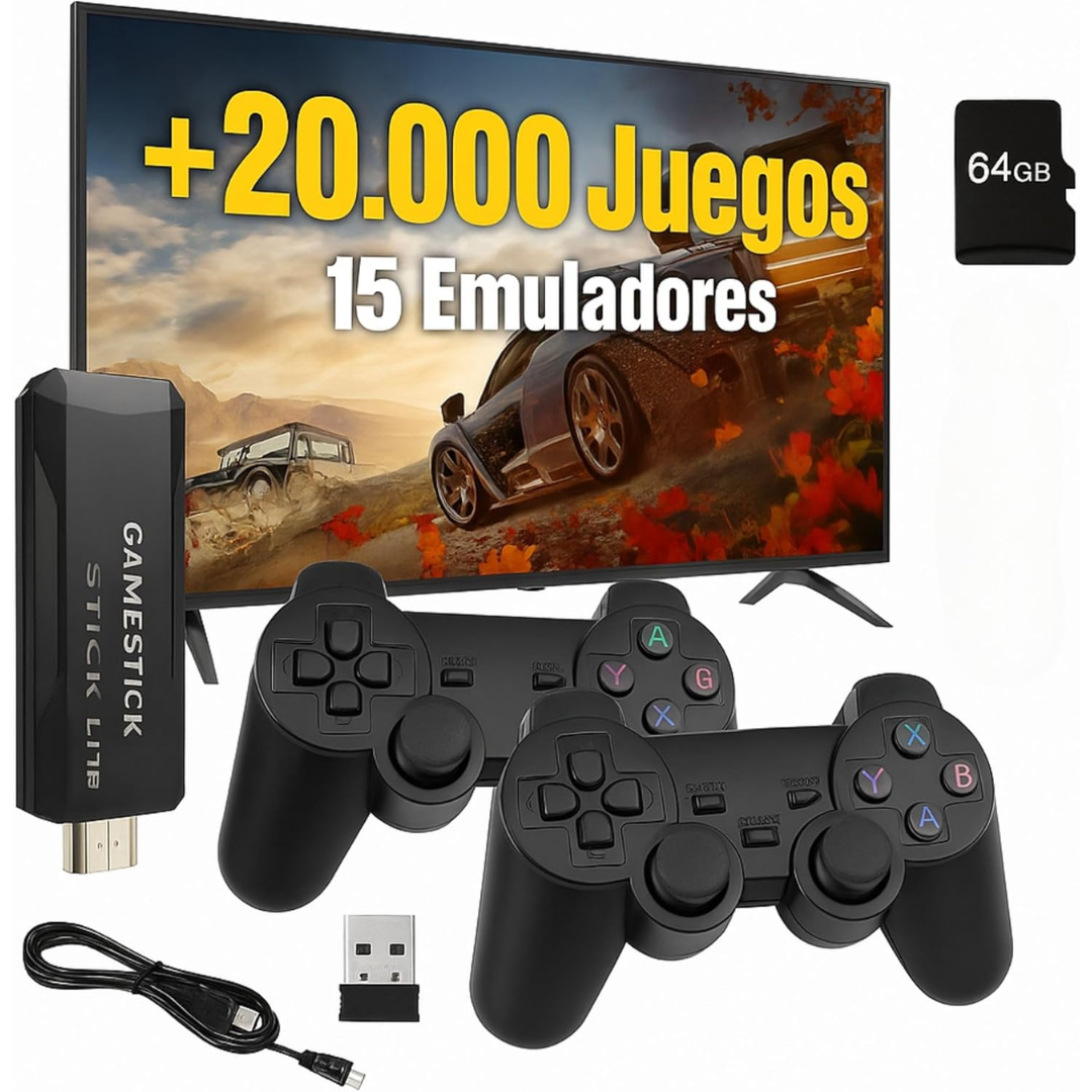 Consola Retro Gaming con +20.000 Juegos Clásicos