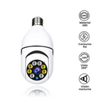 Cámara WiFi Lámpara de Seguridad Giratoria 360 Full HD - V380