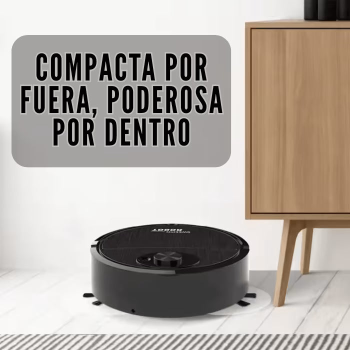 ROBOT ASPIRADOR INTELIGENTE 3 EN 1 CON SENSORES ANTI-CAIDAS
