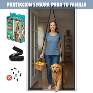 Mosquitera Magnética para Puertas – Bloquea insectos