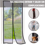 Mosquitera Magnética para Puertas – Bloquea insectos