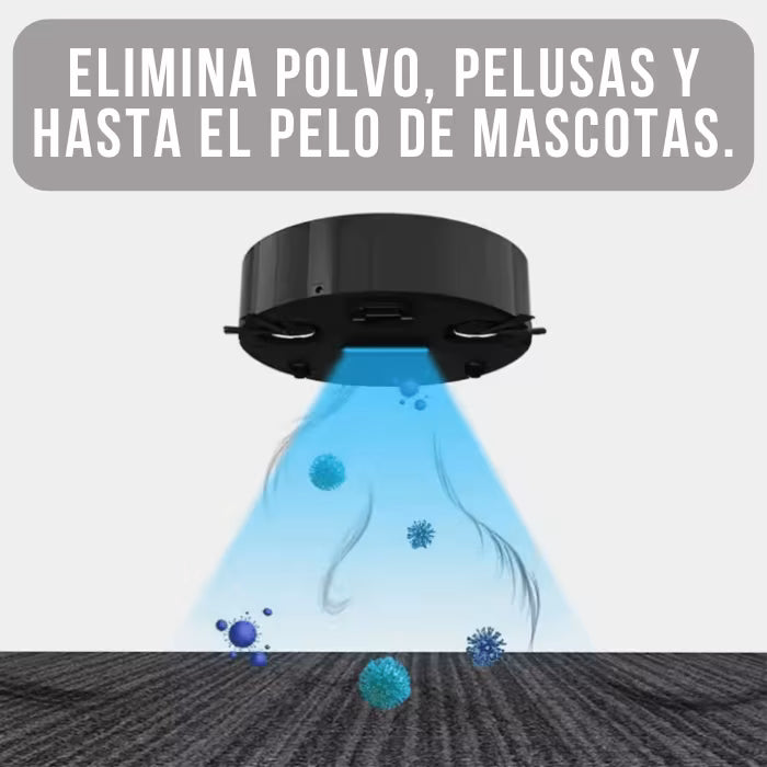 ROBOT ASPIRADOR INTELIGENTE 3 EN 1 CON SENSORES ANTI-CAIDAS