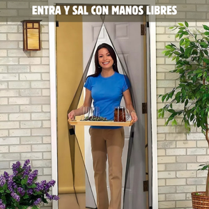 Mosquitera Magnética para Puertas – Bloquea insectos