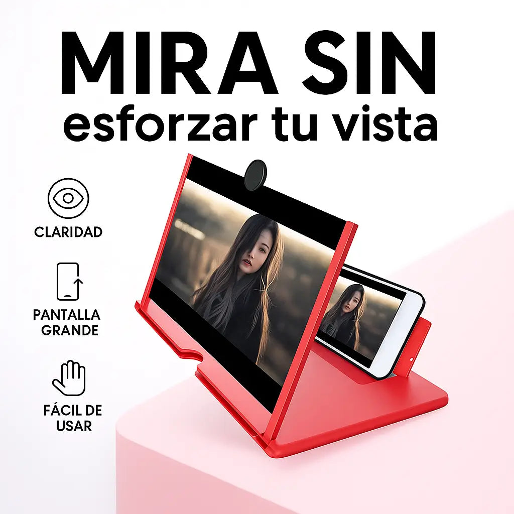 Amplificador de Pantalla Plegable HD – Convierte tu celular en una mini pantalla gigante
