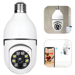 Cámara WiFi Lámpara de Seguridad Giratoria 360 Full HD - V380