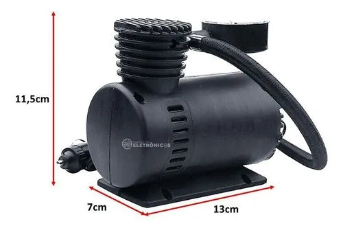 Mini Compresor De Aire 300 PSI para Neumáticos de Coche, Moto y Bicicleta