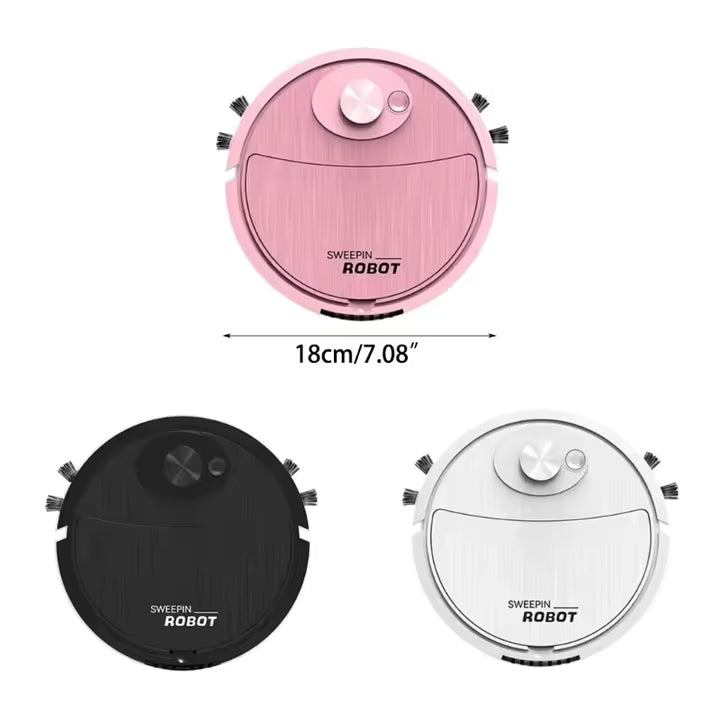 ROBOT ASPIRADOR INTELIGENTE 3 EN 1 CON SENSORES ANTI-CAIDAS